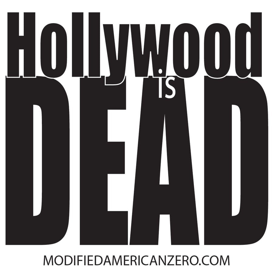 Image of HOLLYWOOD IS DEAD sticker