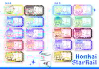 Honkai Star Rail Sticker Pack