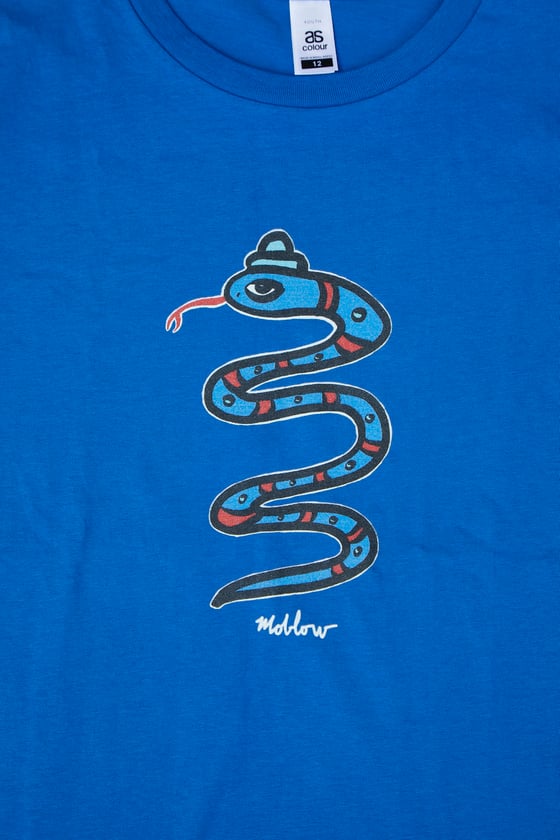 Image of snake blue youth 