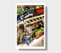 Image of TMNT/Ghostbuster  -  Art Print(s)