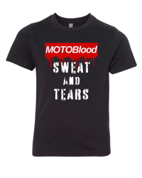 MOTOBLOOD SWEAT AND TEARS - Youth Tee