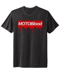 Image 1 of *CUSTOMIZE IT* - MOTOBLOOD SCRUB LOGO TEE WITH CUSTOM BACK PRINT - Adult Tee