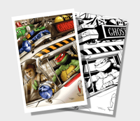 Image of TMNT/Ghostbuster  -  Art Print(s)