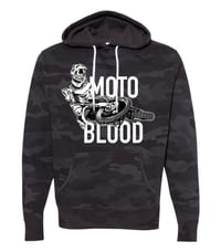 Image 1 of MOTOBlood Scrub Design Lightweight - Adult Hoodie