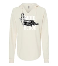 Image 2 of MOTOBLOOD SCRUB DESIGN LIGHTWEIGHT - LADIES HOODIE