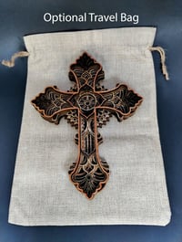 Image 3 of Multi-layered Wood Cross - style SA17