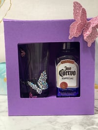 Image 1 of Shot Glass & Nip Favors Box