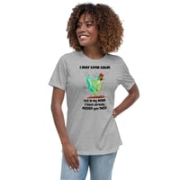 Image 5 of Women's Relaxed T-Shirt,  Chicken Pecked Shirt | Funny Chicken Humor Graphic Tee