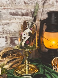 Image 1 of Pheasant & Antler Mini Cloche