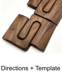Image 1 of Scroll Saw Template and Plans - Kid Chopper 