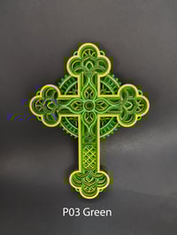 Image 4 of Multi-layered Painted Crosses