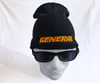 Embroidered GENERAL Beanie Hat