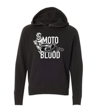 Image 1 of MOTOBLOOD SCRUB DESIGN LIGHTWEIGHT - YOUTH HOODIE
