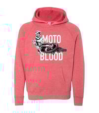 Image 2 of MOTOBLOOD SCRUB DESIGN LIGHTWEIGHT - YOUTH HOODIE
