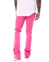 Stacked Track Pants Pink