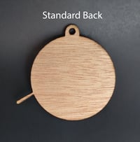 Image 3 of Cardinal Memorial Ornament Wood - I Am Always with You