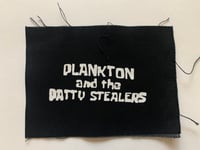 Plankton and the Patty Stealers Cloth Patch