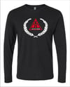 Air Jordan 1 High Patent Bred Black Long Sleeve by I AM THE THRONE 
