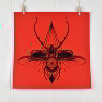 Inspect 12x12 Screen Print