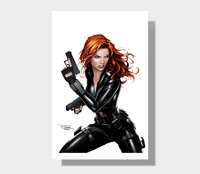 Image of Black Widow - Art Print 