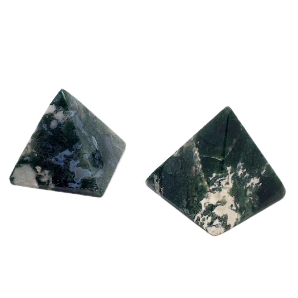 Image of Moss Agate Pyramid