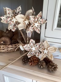 Image 1 of Christmas Handmade Forever Flowers - Large Holly Natural 