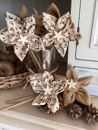 Image 2 of Christmas Handmade Forever Flowers - Large Holly Natural 