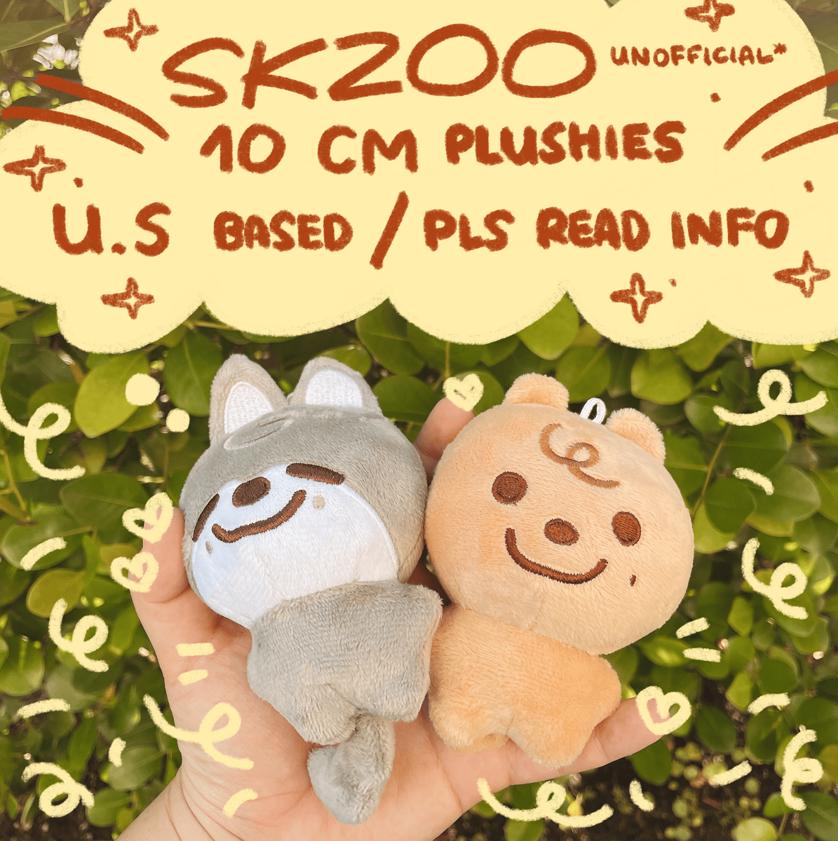 Skzooo 10cm Plushies | Camilicy Skzooo 10cm Plushies | Camilicy