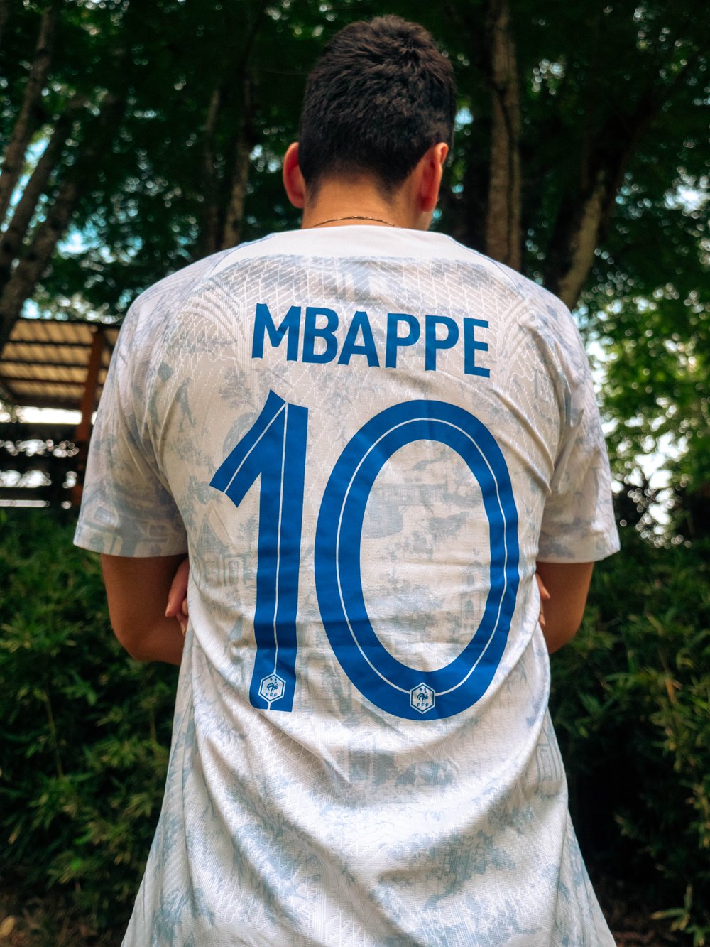 Mbappe #10 France National Team Nike 2022/23 Away jersey
