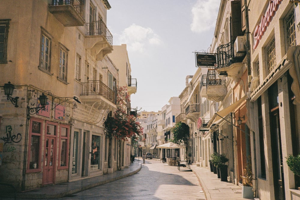 Image of Syros street scene