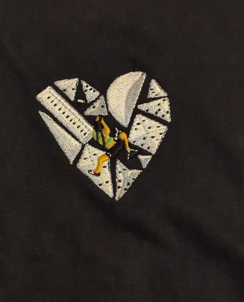 I <3 Bouldering T-Shirt by Salomé Aubert
