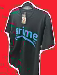 TFA "GRIME" Streetwear Casual Black TSHIRT 