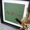 Small Northerner woodcut picture