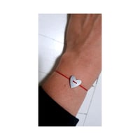 Image 1 of INOX zapestnica SRCE // INOX bracelet HEART 