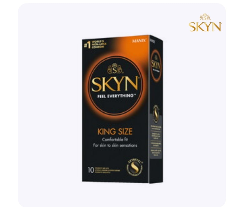 Image of SKYN Latex Free Condoms King Size 10 Pack