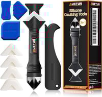 Image of AUXTUR Silicone Caulking Tool, 3 in 1 Caulking Finishing Tool Kit