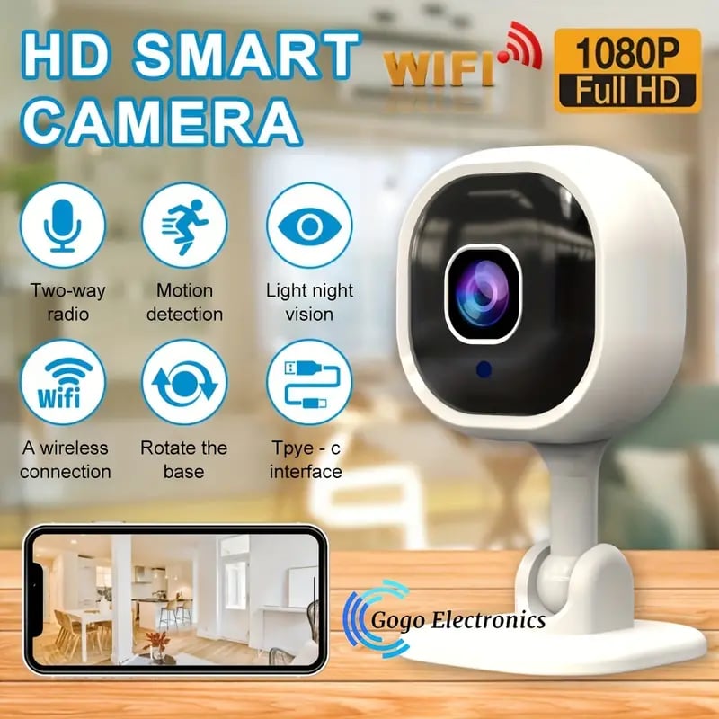 Image of Intelligent Infant Monitoring Camera 1080P Wireless Camera Indoor Card Machine With Motion sense