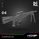 HDM+EX 1/144 Sniper Rifle Set [EX-04]