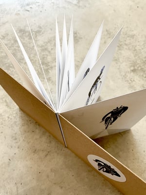 "2 weels" post cards zine