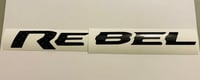 Image 3 of 2019-2024 RAM REBEL Vinyl Badge Inlay Stars & Stripes Edition