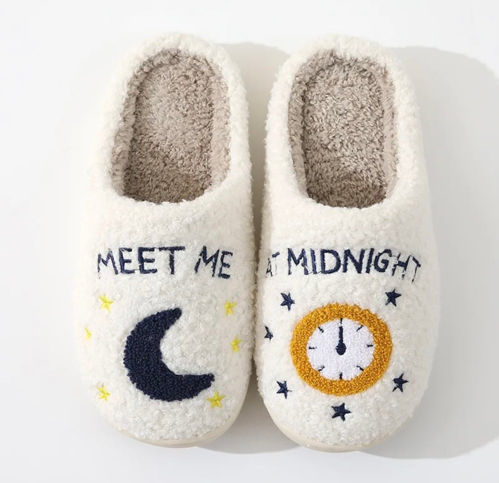 Image of Taylor Swift midnight slippers 