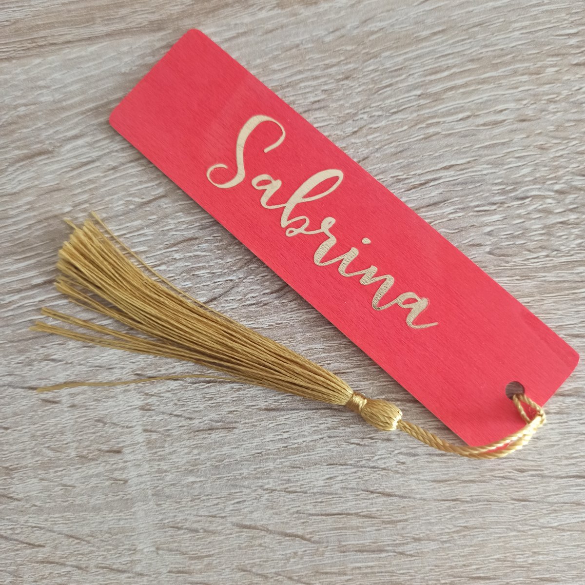 Image of Marque Page Automnale - Prénom