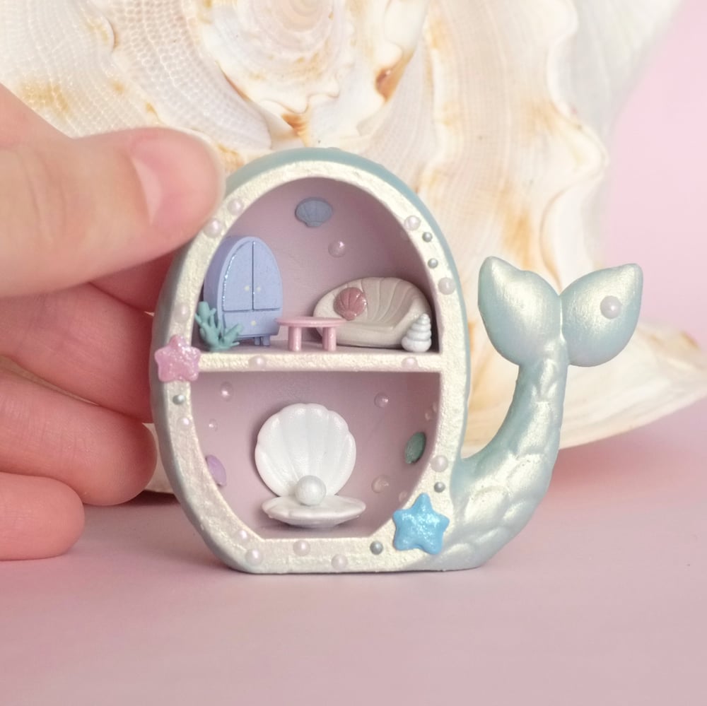 Green tiny Mermaid house