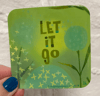 Let It Go Vinyl Sticker