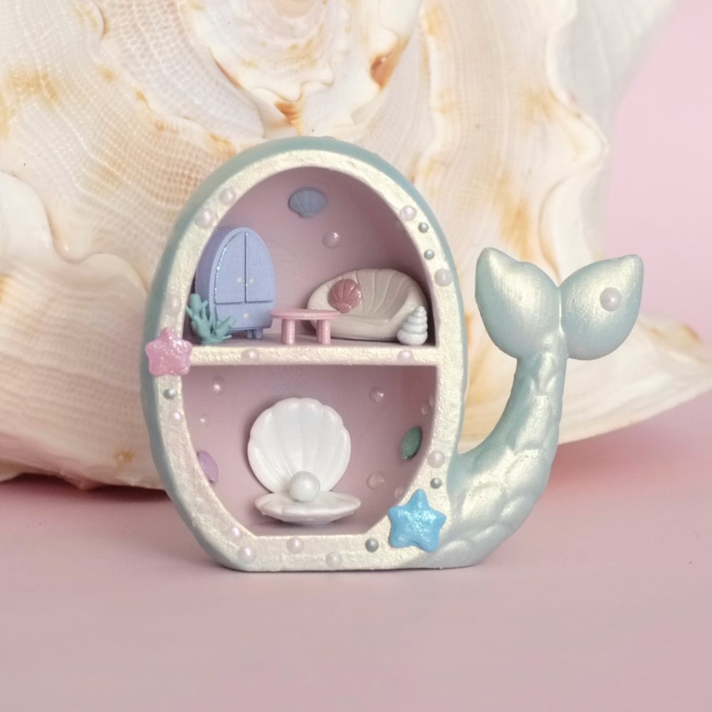 Green tiny Mermaid house
