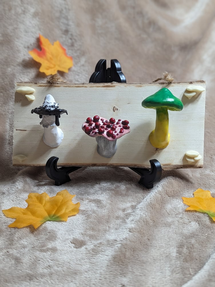Image of "Mushroom Forest" Wall Hanging