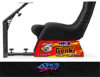 Image 1 of Playseat Evolution/ Revolution Side Panel Livery Stickers Sim Drift HKS GENKI S15