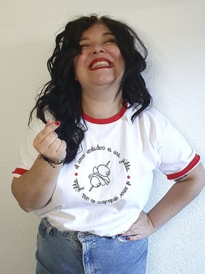 Camiseta El amor verdadero es una gilda