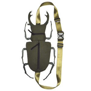 green beetle bag