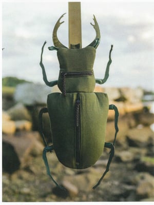 green beetle bag